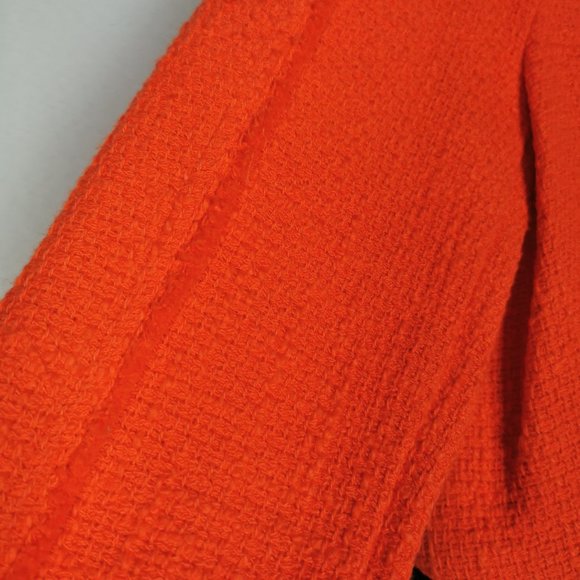 Zara Tweed Business Casual Cardigan Blazer - Picture 3 of 5